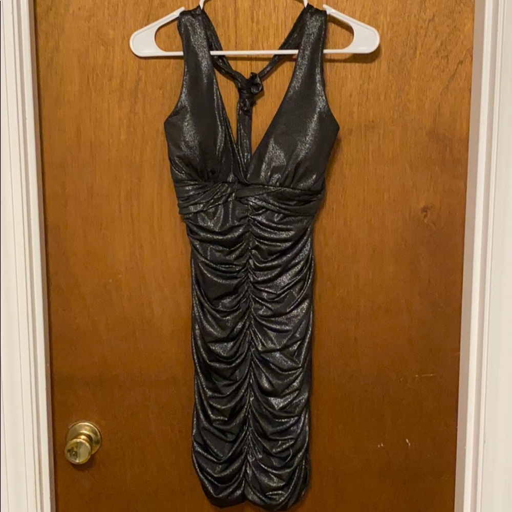 Shimmery black dress size large